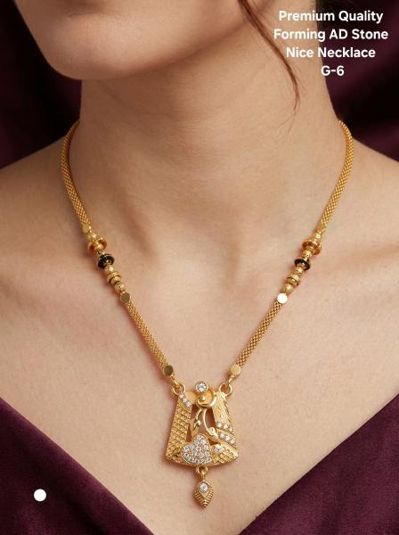 Premium quality forming AD stone Nice Necklace G 6 Artificial jewelry suppliers in Gujarat